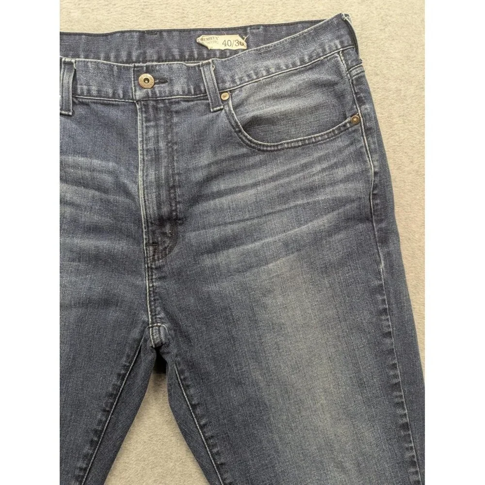 Cremieux Jeans Mens 40x30 Blue Slim Fit Stretch Denim Classic Straight Leg Pants